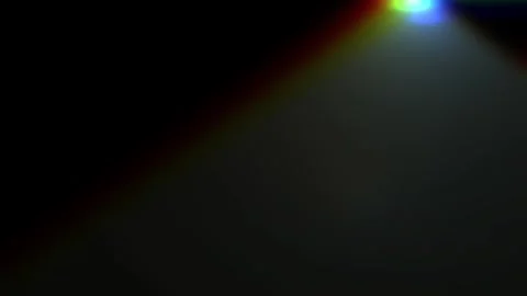 Light moving with colored edges to the right Video stock 315448301