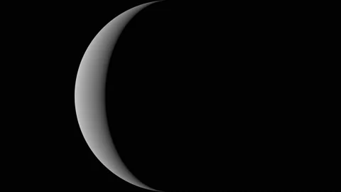 Light Moving Over Lit Sphere 3d Mask Stock Footage 143909952