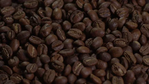 Light moving slowly over Coffee Beans 2 库存影片 142193460