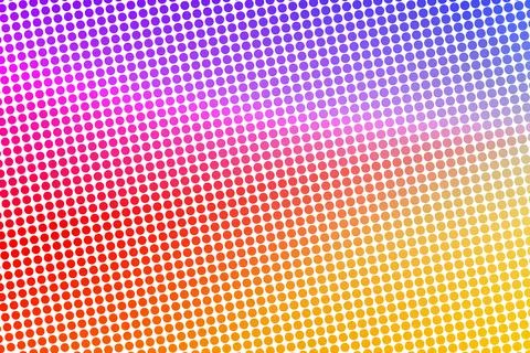 Light multicolor background, colorful vector texture with rainbow circles Stock Illustration