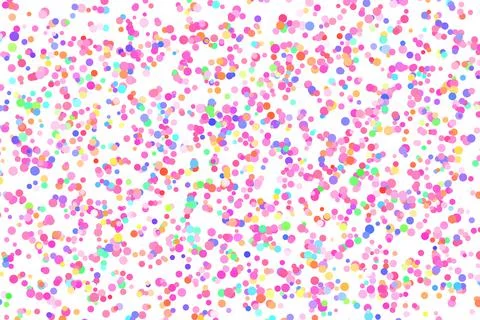 Light multicolor background, colorful vector texture with circles. Splash effect Ilustración de archivo