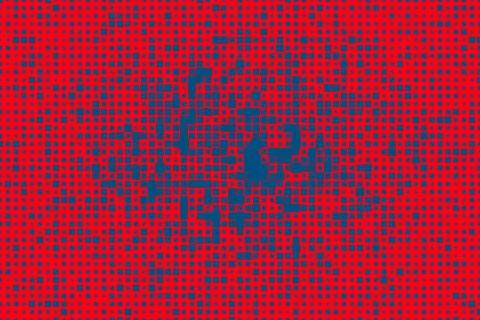 Light multicolor background, colorful vector texture with squares. Glitter Stock Illustration