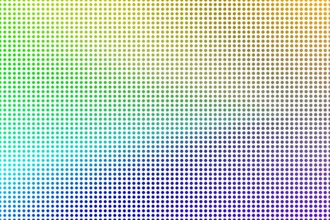 Light multicolor background, colorful vector texture with rainbow circles Stock Illustration