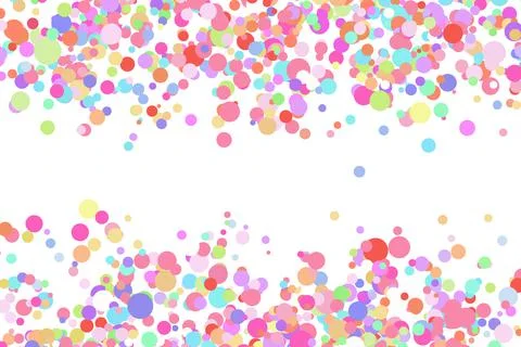 Light multicolor background, colorful vector texture with circles. Splash effect Illustrazione stock