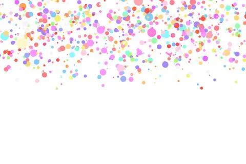 Light multicolor background, colorful vector texture with circles. Splash effect Stock Illustration