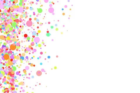 Light multicolor background, colorful vector texture with circles. Splash effect Stock Illustration