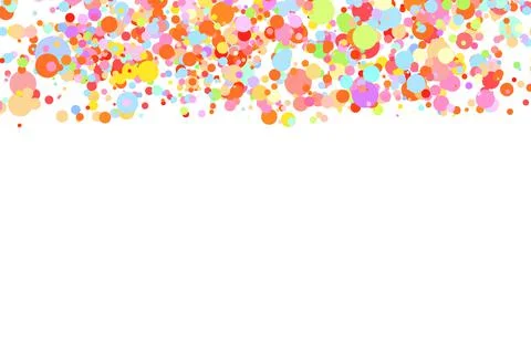 Light multicolor background, colorful vector texture with circles. Splash effect Illustrazione stock