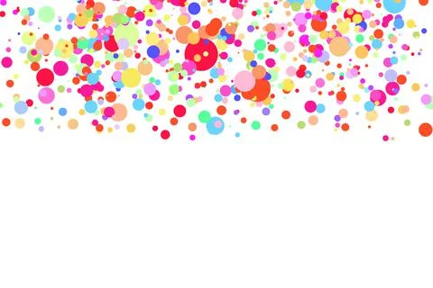 Light multicolor background, colorful vector texture with circles. Splash effect Ilustración de archivo