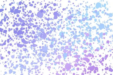 Light multicolor background, colorful vector texture with circles. Splash effect Stock Illustration