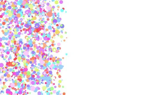 Light multicolor background, colorful vector texture with circles. Splash effect Illustrazione stock