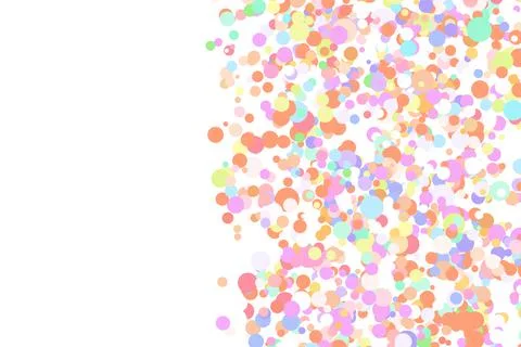 Light multicolor background, colorful vector texture with circles. Splash effect Stock Illustration