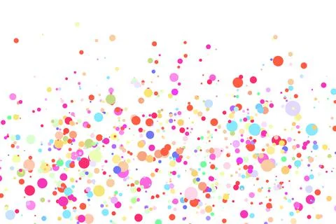 Light multicolor background, colorful vector texture with circles. Splash effect Ilustración de archivo