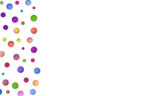 Light multicolor background, colorful vector texture with circles. Splash effect Stock Illustration