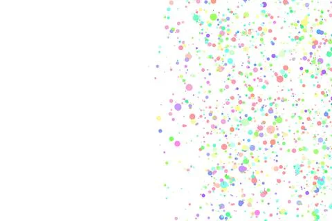 Light multicolor background, colorful vector texture with circles. Splash effect Stock Illustration