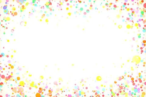 Light multicolor background, colorful vector texture with circles. Splash effect Stock Illustration