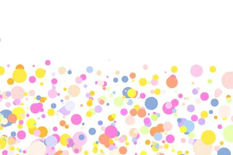 Light multicolor background, colorful vector texture with circles. Splash effect Stock Illustration