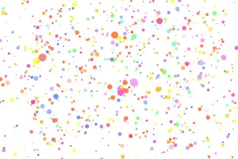 Light multicolor background, colorful vector texture with circles. Splash effect Stock Illustration