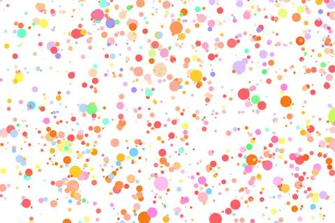 Light multicolor background, colorful vector texture with circles. Splash effect Ilustración de archivo