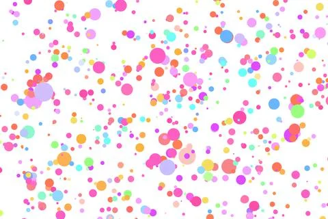 Light multicolor background, colorful vector texture with circles. Splash effect Stock Illustration