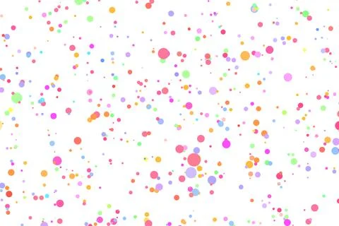 Light multicolor background, colorful vector texture with circles. Splash effect Stock Illustration