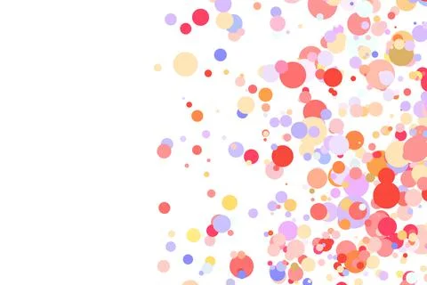 Light multicolor background, colorful vector texture with circles. Splash effect Stock Illustration