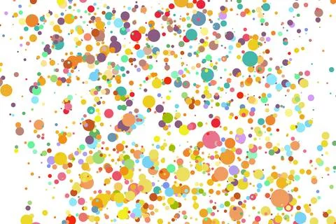 Light multicolor background, colorful vector texture with circles. Splash effect Illustrazione stock