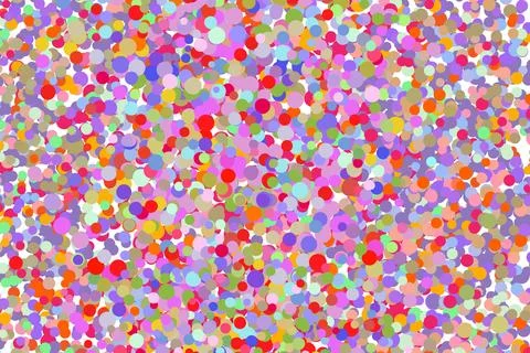 Light multicolor background, colorful vector texture with circles. Splash effect Stock Illustration