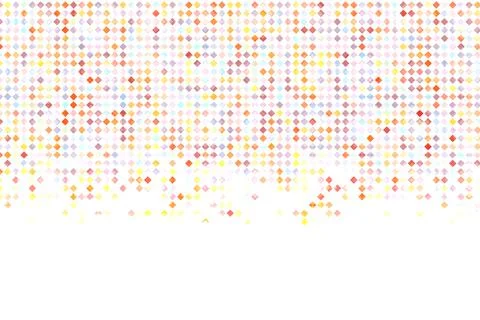 Light multicolor dotted background, colorful vector texture with circles Stock Illustration