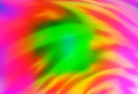 Light Multicolor, Rainbow vector abstract blurred background. Stock Illustration
