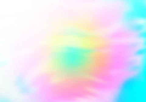 Light Multicolor, Rainbow vector abstract blurred background. 스톡 일러스트
