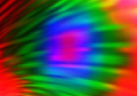 Light Multicolor, Rainbow vector abstract blurred background. Stock-Illustration