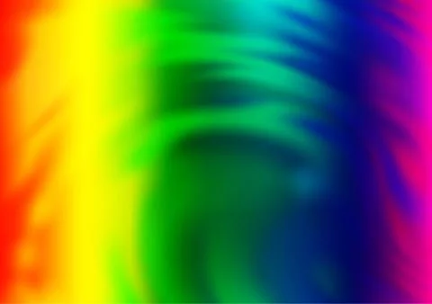 Light Multicolor, Rainbow vector abstract blurred pattern. Illustrazione stock