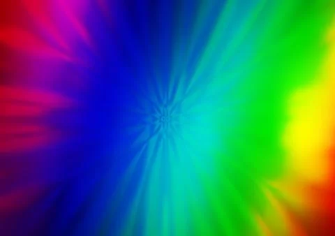 Light Multicolor, Rainbow vector abstract template. Illustrazione stock
