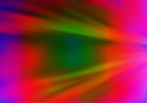 Light Multicolor, Rainbow vector abstract bokeh pattern. 스톡 일러스트