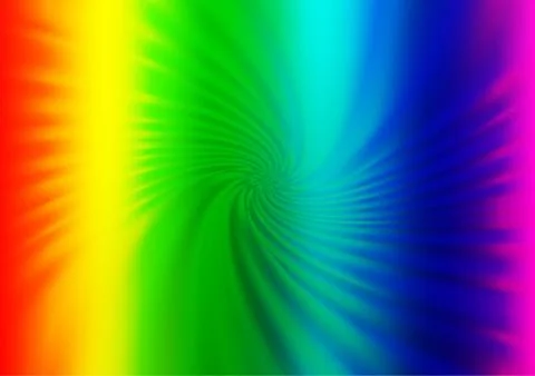 Light Multicolor, Rainbow vector abstract blurred pattern. イラスト素材