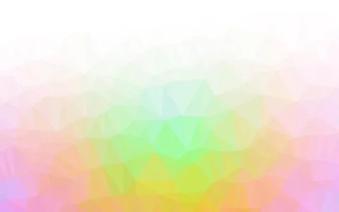 Light Multicolor, Rainbow vector abstract mosaic pattern. イラスト素材