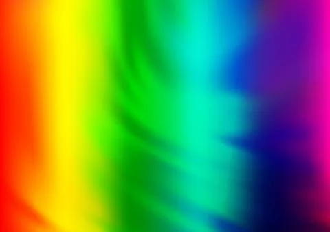 Light Multicolor, Rainbow vector abstract blurred pattern. イラスト素材