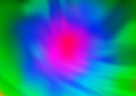 Light Multicolor, Rainbow vector abstract bokeh pattern. Stock Illustration