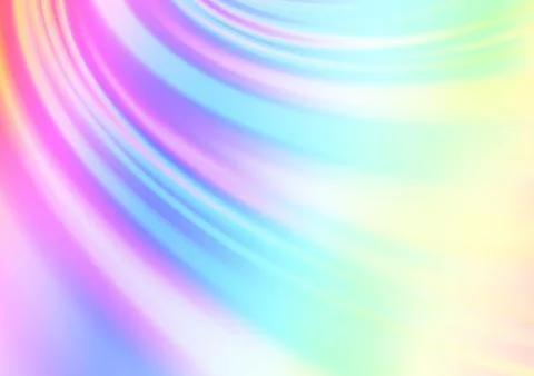Light Multicolor, Rainbow vector abstract background. Stock Illustration