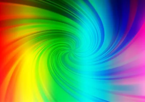 Light Multicolor, Rainbow vector abstract blurred pattern. 스톡 일러스트