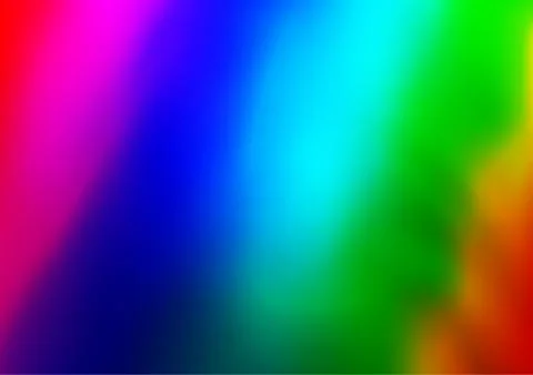 Light Multicolor, Rainbow vector abstract bokeh pattern. Stock Illustration