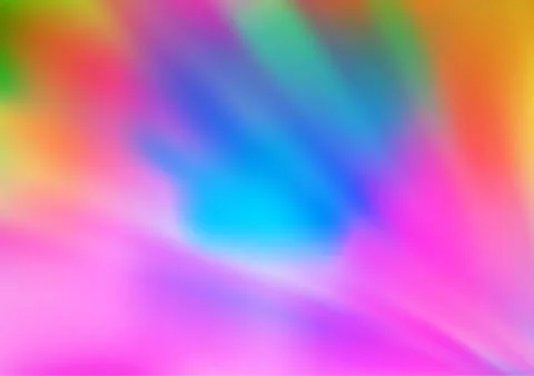 Light Multicolor, Rainbow vector abstract bokeh pattern. Stock Illustration