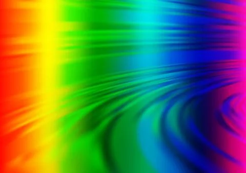 Light Multicolor, Rainbow vector abstract background. Stock Illustration