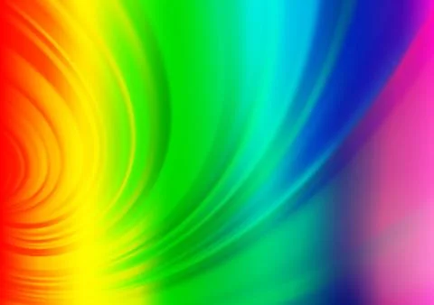 Light Multicolor, Rainbow vector abstract blurred pattern. Illustrazione stock