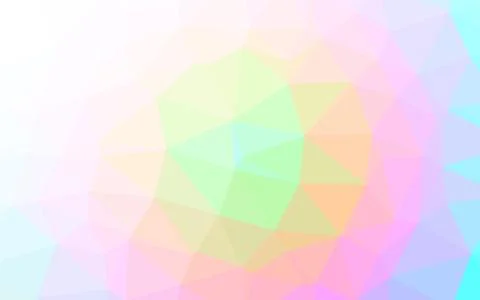 Light Multicolor, Rainbow vector abstract mosaic pattern. イラスト素材