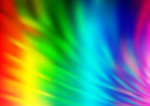 Light Multicolor, Rainbow vector abstract blurred pattern. Stockillustratie