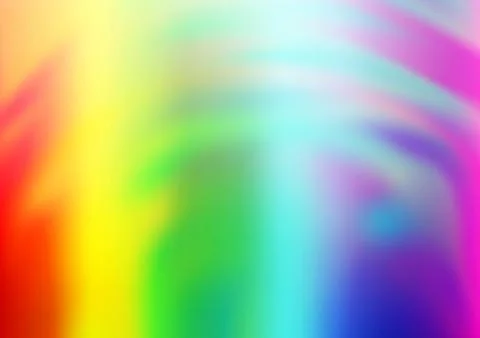 Light Multicolor, Rainbow vector abstract blurred pattern. 스톡 일러스트