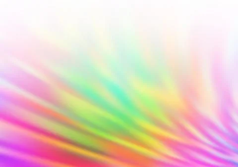 Light Multicolor, Rainbow vector abstract blurred pattern. 스톡 일러스트