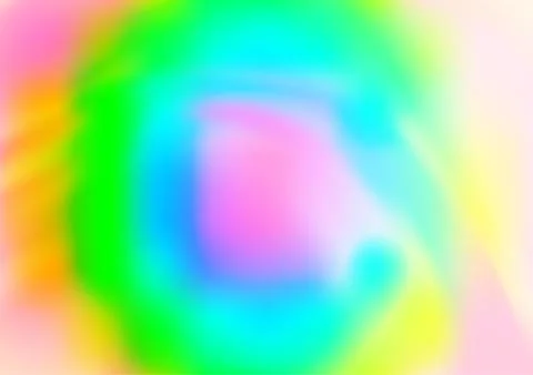 Light Multicolor, Rainbow vector abstract bokeh pattern. Stock Illustration