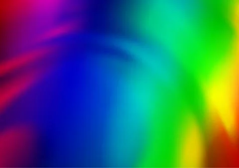 Light Multicolor, Rainbow vector abstract template. 스톡 일러스트